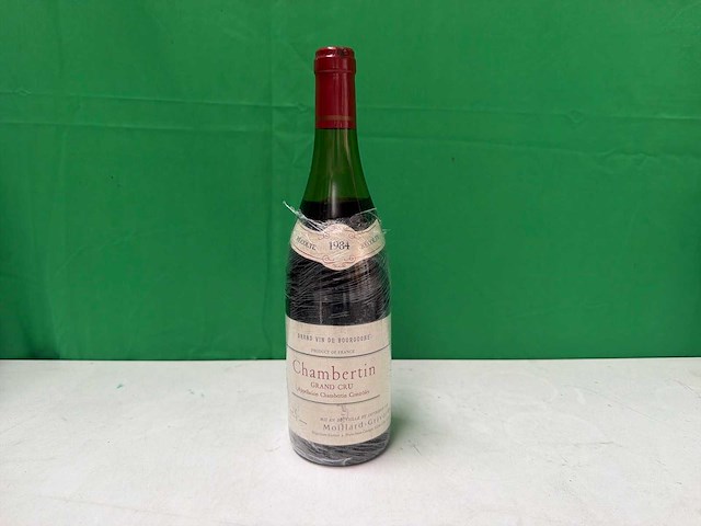 Chambertin grand cru 1984 – moillard-grivot – bourgogne - afbeelding 1 van  4