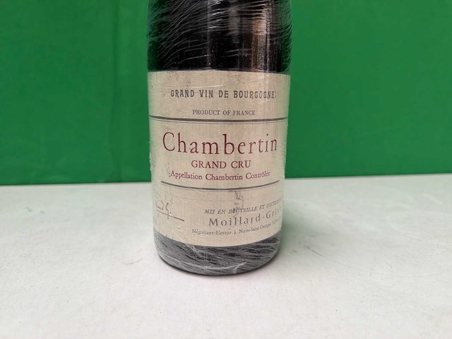 Chambertin grand cru 1984 – moillard-grivot – bourgogne - afbeelding 2 van  4