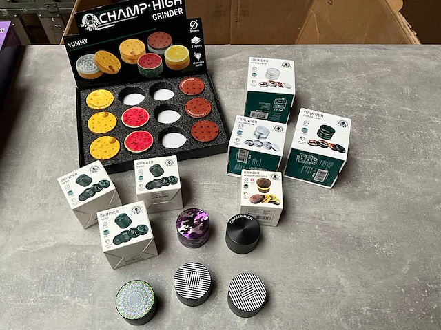 Champ high diverse grinders (20x) - afbeelding 1 van  4