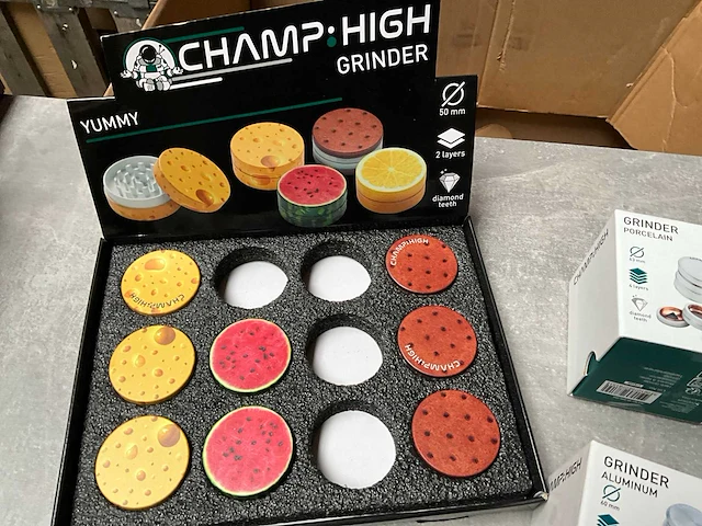 Champ high diverse grinders (20x) - afbeelding 2 van  4