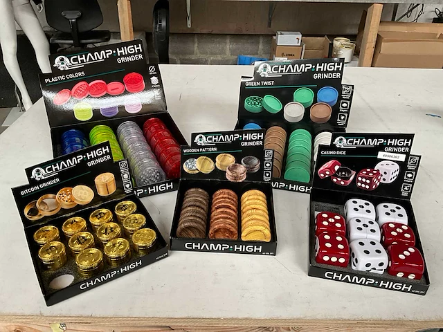 Champ high diverse grinders - afbeelding 1 van  6