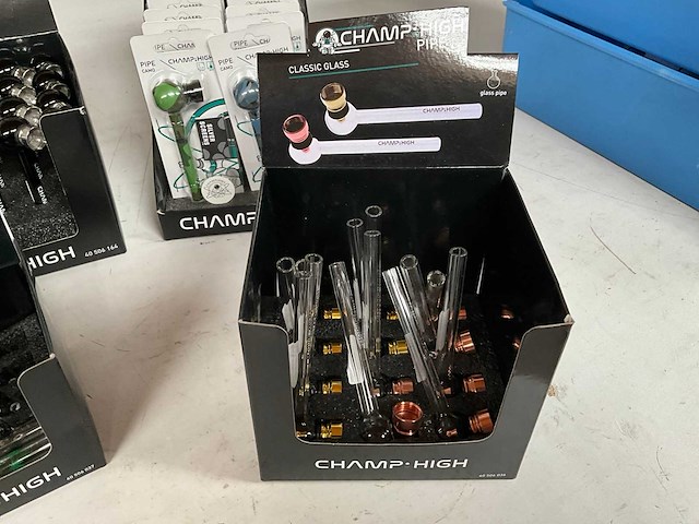 Champ high diverse pijpen in display - afbeelding 5 van  7