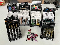 Champ high mix kavel diverse pijpen in display - afbeelding 1 van  7