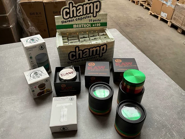 Champ & raw mix kavel - afbeelding 1 van  5