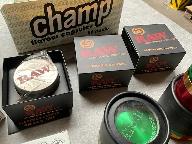 Champ & raw mix kavel - afbeelding 4 van  5