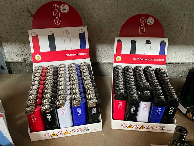 Champ & tokai diverse aanstekers in display - afbeelding 2 van  7