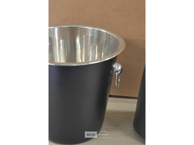 Champagne emmer en flessenkoeler - afbeelding 4 van  4