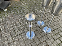 Champagne emmer met staander (3x) - afbeelding 4 van  5