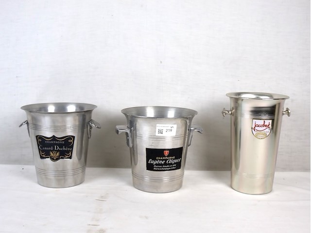 Champagne emmer (x3) - afbeelding 1 van  4