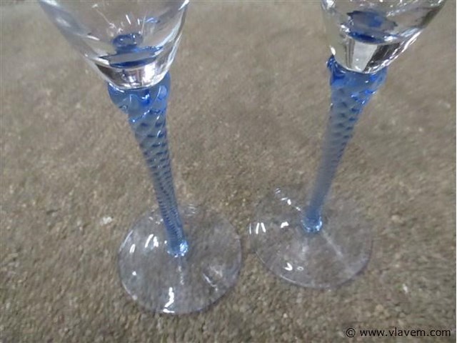 Champagne glazen - afbeelding 2 van  2