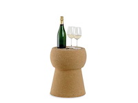 Champagne kruk stoel - afbeelding 1 van  1