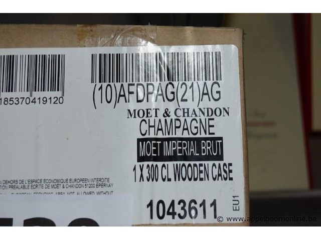 Champagne, moet & chandon, moet imperial brut, 3l - afbeelding 2 van  2