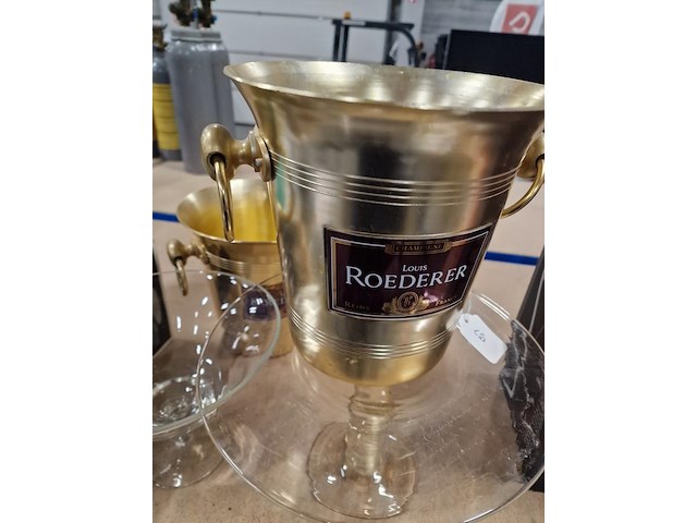 Champagnekoelers, glaswerk e.a. - afbeelding 6 van  13
