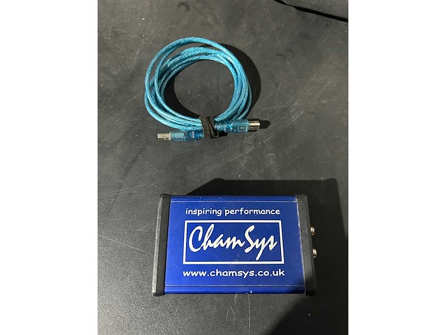 Chamsys - usb audio interface - light mixing console - afbeelding 1 van  4