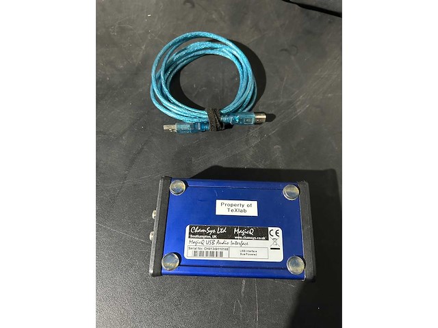 Chamsys - usb audio interface - light mixing console - afbeelding 2 van  4