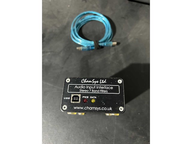 Chamsys - usb audio interface - light mixing console - afbeelding 3 van  4