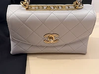 Chanel handtas - top handle flap bag - afbeelding 13 van  24