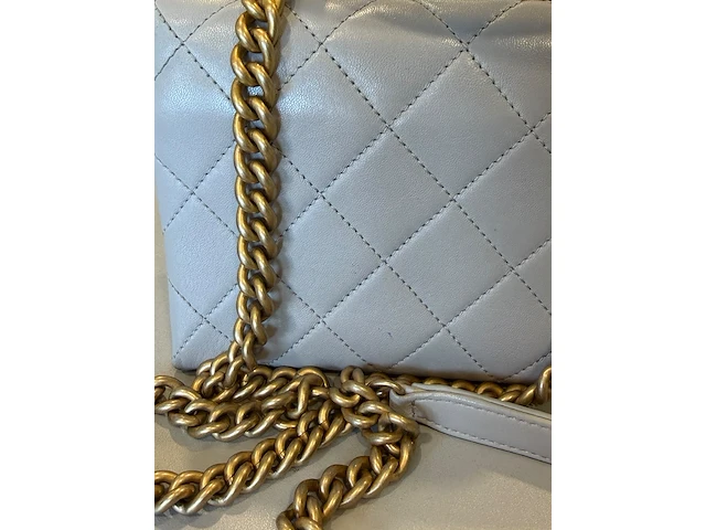 Chanel handtas - top handle flap bag - afbeelding 16 van  24
