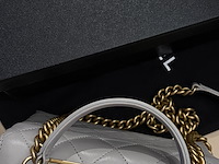 Chanel handtas - top handle flap bag - afbeelding 4 van  7
