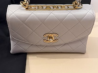 Chanel handtas - top handle flap bag - afbeelding 6 van  7