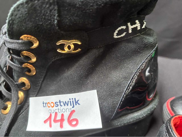 Chanel schoenen maat 38 (gebruikt) (2x) - afbeelding 4 van  6