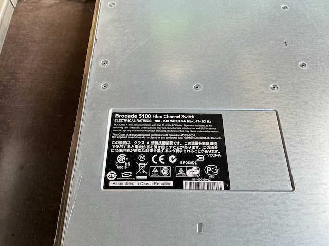 Channel switch brokade 5100 - afbeelding 2 van  3