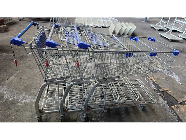 Chariots de magasin (3x) - afbeelding 1 van  4