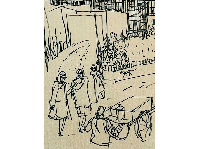 Charles eyck - tekening - afbeelding 5 van  10