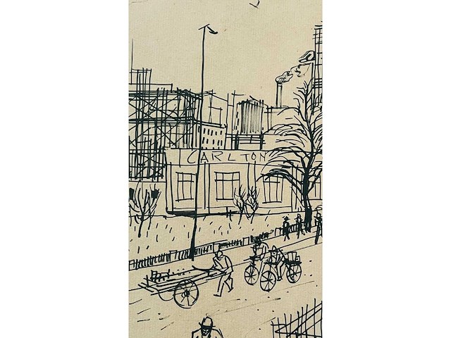 Charles eyck - tekening - afbeelding 1 van  1
