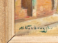 Charles verbrugghe (1863-1920), two southern views, oil on panel 26 x 33 cm. (10.24 x 12.99 in.), 31 x 24 cm. (12.19 x 9.44 in.) - afbeelding 9 van  9