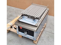 Charvet - gas grill- en bakplaat nieuwstaat