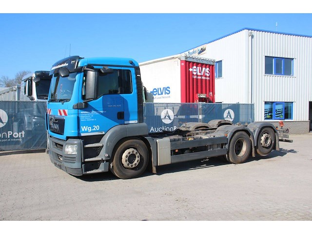 Chassis cabine man tgs 26.320 diesel 320pk 2014 - afbeelding 1 van  1