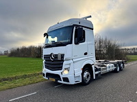 Chassis cabine mercedes-benz actros 2542ll 6x2 bdf diesel 422pk 2018