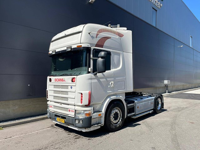 Chassis cabine scania 164a 480 v8 diesel 481pk 2004 - afbeelding 1 van  1