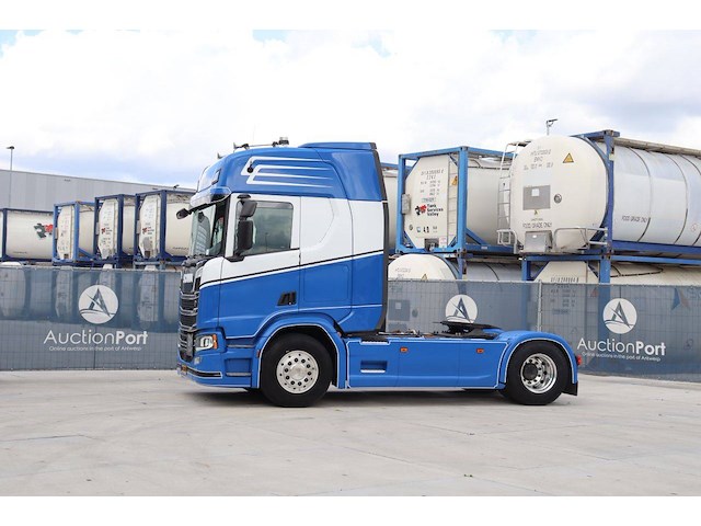 Chassis cabine scania r450 diesel 451pk 2021 - afbeelding 1 van  1