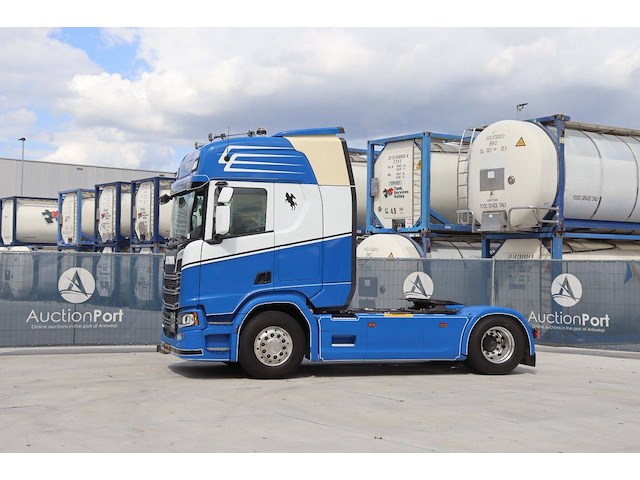 Chassis cabine scania r450 diesel 451pk 2021 - afbeelding 1 van  1