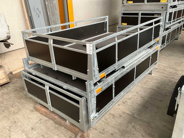 Chassis opbouw voor aanhangwagen (3x) - afbeelding 1 van  4