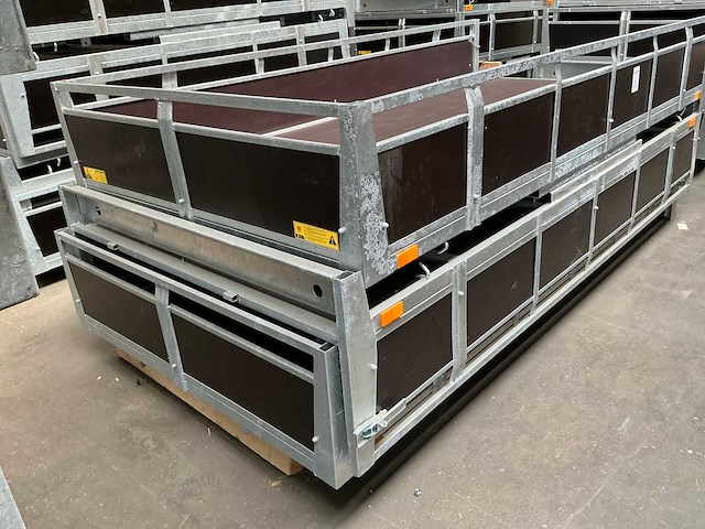 Chassis opbouw voor aanhangwagen (3x) - afbeelding 4 van  5