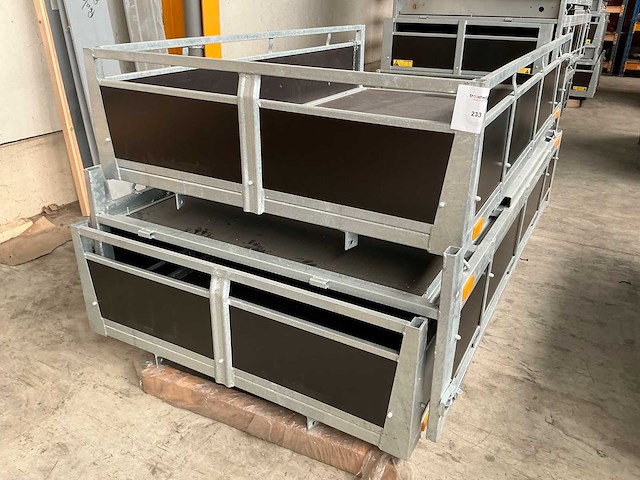 Chassis opbouw voor aanhangwagen (3x) - afbeelding 2 van  4