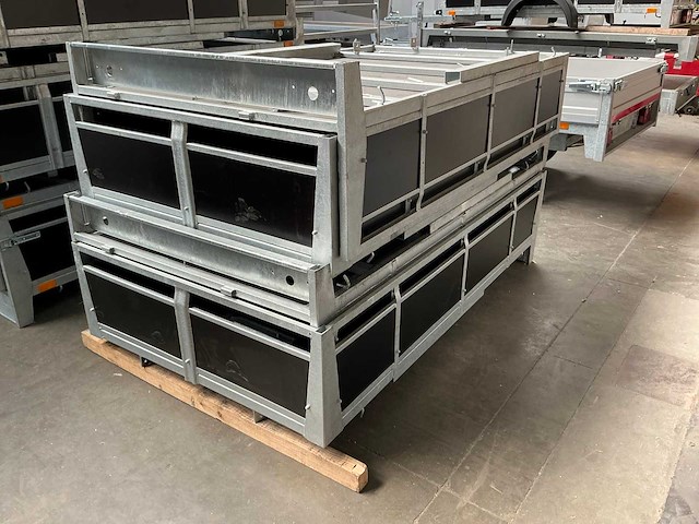 Chassis opbouw voor aanhangwagen (4x) - afbeelding 2 van  3