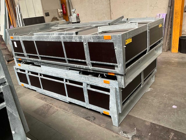 Chassis opbouw voor aanhangwagen (4x) - afbeelding 1 van  2