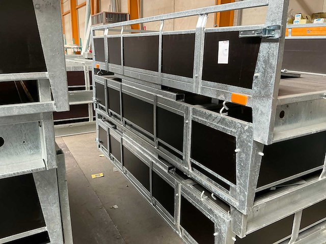Chassis opbouw voor aanhangwagen (5x) - afbeelding 2 van  5