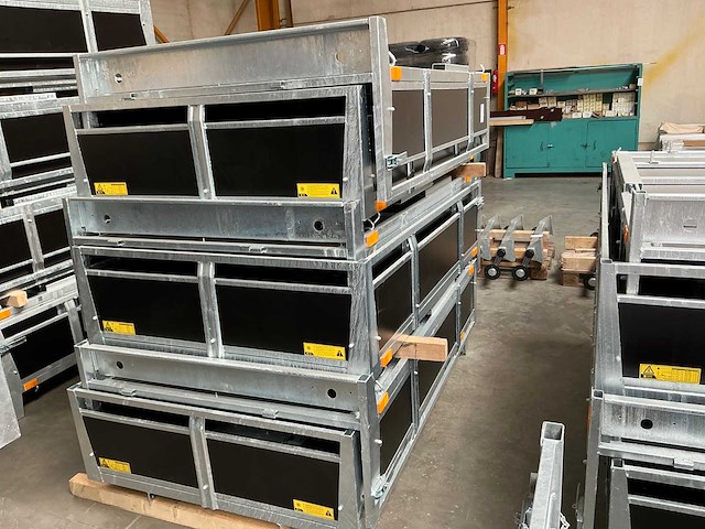 Chassis opbouw voor aanhangwagen (6x) - afbeelding 1 van  2