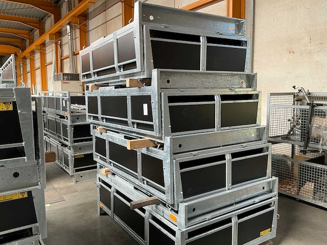 Chassis opbouw voor aanhangwagen (8x) - afbeelding 1 van  2