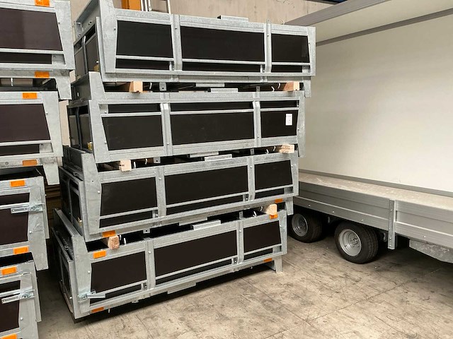 Chassis opbouw voor aanhangwagen (8x) - afbeelding 1 van  11