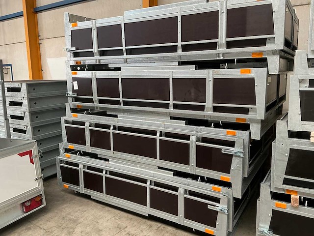 Chassis opbouw voor aanhangwagen (8x) - afbeelding 3 van  10