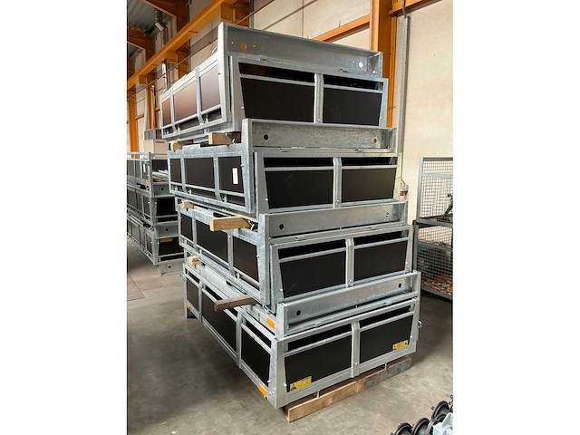 Chassis opbouw voor aanhangwagen (8x) - afbeelding 2 van  3