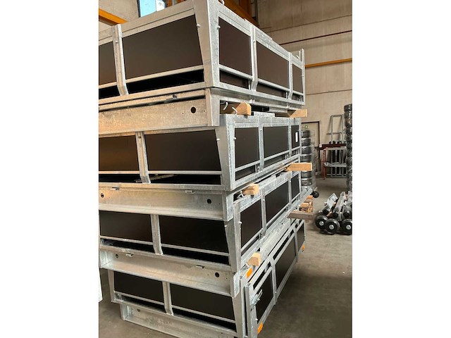 Chassis opbouw voor aanhangwagen (8x) - afbeelding 3 van  3