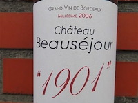 Chateau beauséjour "1901" millésime 2006 - afbeelding 2 van  3