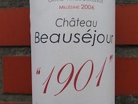 Chateau beauséjour "1901" millésime 2006 - afbeelding 2 van  3